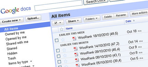 woorank google docs