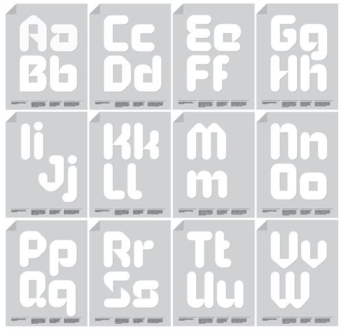 font file carattere
