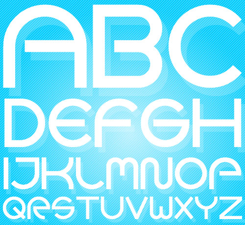 Font Design Goca Logotype caratteri