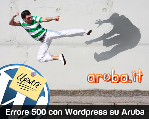 Errore 500 con WordPress su Aruba