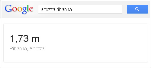 altezza personaggi famosi google