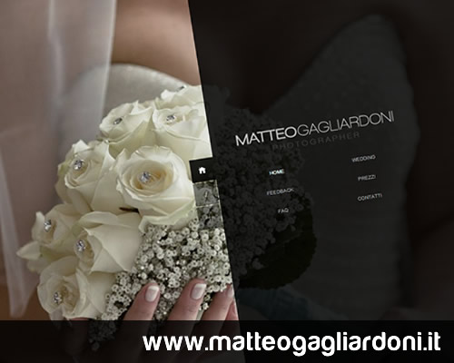 Realizzazione sito Matteo Gagliardoni photographer